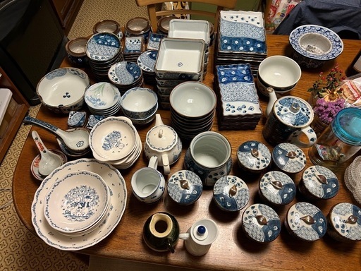 瀬戸焼錦山窯梅祥瑞