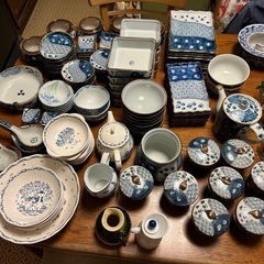 瀬戸焼錦山窯梅祥瑞