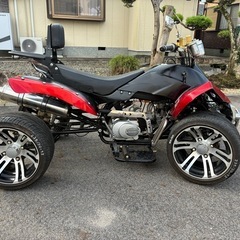 四輪バギー　ATV  4スト　オートマ　普通免許　ノーヘル　綺麗　不具合無　の画像