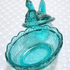 【ヴィンテージ】フランス60s ニワトリ小物入れ 骨董品 レトロ アンティークの画像