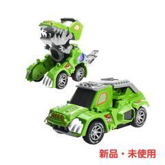恐竜変形車 恐竜 車 変形ロボット 電動ロボット LEDライト ...