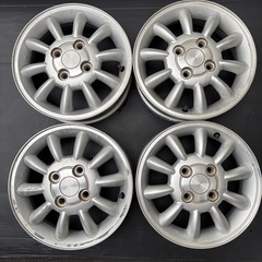 スズキ ラパン純正 13インチ 4.00B +40 ４本