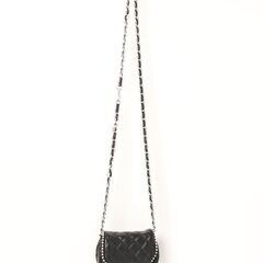 ショルダーバッグ　ミニ　保管品　シルバーチェーン