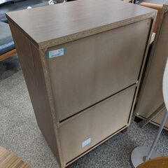 ジモティー見た！で5%OFF【キャビネット】 ニトリ ショコレア フラップキャビネット サイドボード 収納家具 組立家具:ブラウンの画像