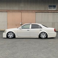 改造多数！17マジェスタ サンルーフ ケーブレイクフルエアロ 車高調 社外マフラー カールソンアルミホイールの画像