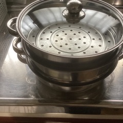 ステンレス蒸し器①