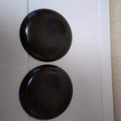 木製菓子皿2枚の画像