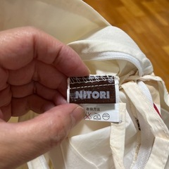 10  ニトリ　掛け布団カバー　シングルの画像