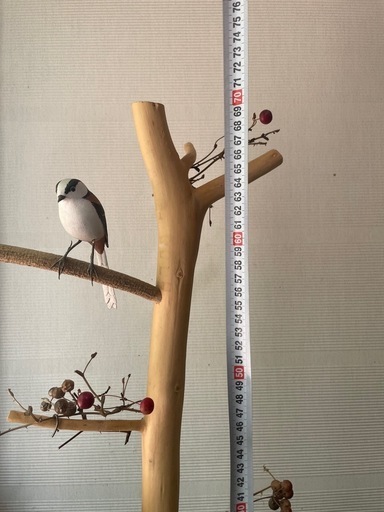 【中古】とまり木タワー　オブジェ　