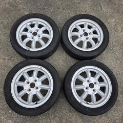 タ8 ミラジーノ ミニライトスペシャル 純正ホイール 165/5...