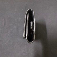COACH キーケース　ブラックレザーの画像