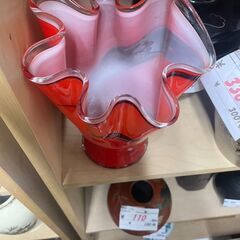 リサイクルショップどりーむ天保山店　No684 花器　ガラス　の画像