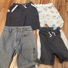 男の子　ハーフパンツ4点　100/110