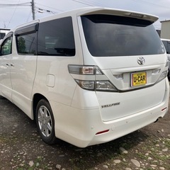 格安コミコミ価格42万 車検7.12 ワンボックス 北海道札幌H22 トヨタ ヴェルファイア4WD 修復歴無し ファミリーカーの画像