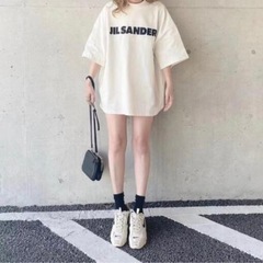 JIL SANDER ジルサンダー オーバーサイズ  Tシャツ ...