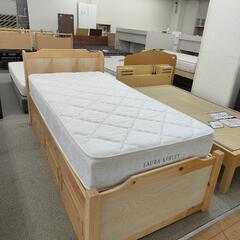 ジモティー見た！で5％OFF！【シングルベッド 引出し付き】シン...