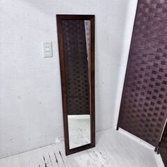  24238  木製ウォールミラー、姿見 コーナン   ◆大阪市...