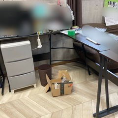 L字デスク②