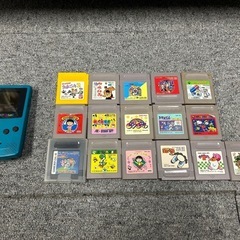 ゲームボーイカラー 青 + ゲームソフトセット