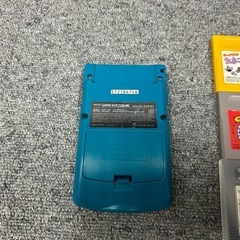 ゲームボーイカラー 青 + ゲームソフトセットの画像