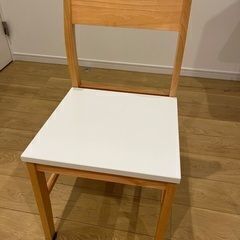 【ニトリ】おしゃれテーブル＋椅子2脚セット お譲りしますの画像