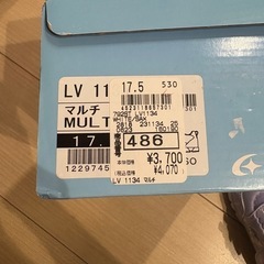 【17.5センチ】LUVRUSH ピンク キッズシューズ MOONSTARの画像