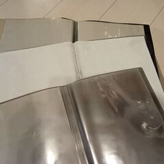 クリアファイルブック15個　+おまけの無印良品ブックスタンドの画像