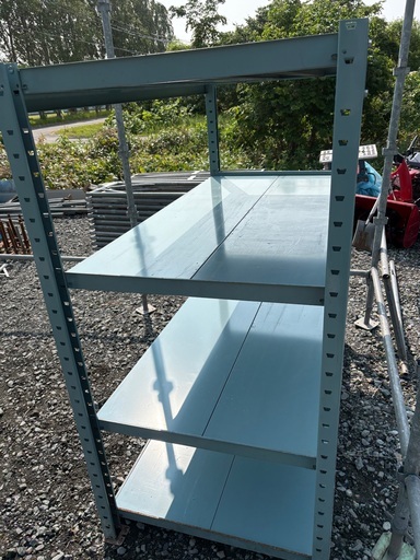 大型スチールラック　業務用　最終価格　中量ラック　300kg  石狩市発　奥行き900 幅1800