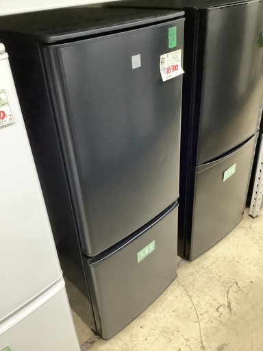 三菱 146L 2ドア 冷蔵庫 MR-P15EF-KK 管C250612CK (ベストバイ 静岡県袋井市)