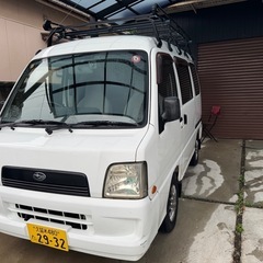 軽　箱バン　サンバー中古値下げ交渉