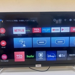 TCL 液晶テレビ 2023年 32インチ Android TV 直下式LEDバックライト 無線LAN搭載 外付けHDD対応 32S518Kの画像