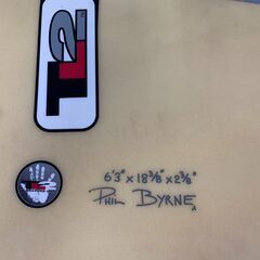 サーフボード　ショートボード　BYRNEの画像