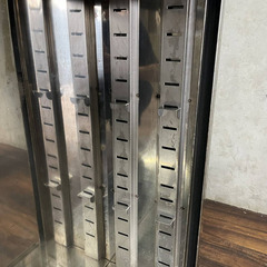 🔷🔶🔷ww1/3 ステンレス製 吊り戸 棚 W180×D70×H25cm 天吊り棚 中古 厨房機器 業務用 吊戸棚 収納 吊棚 ★直接引取歓迎○🔷🔶🔷の画像
