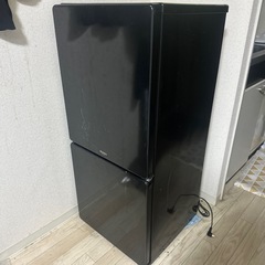 【傷あり】まだまだ使える冷蔵庫＋冷蔵室あり