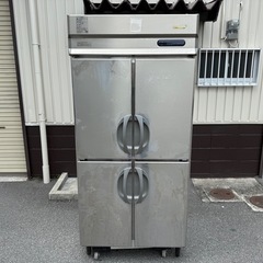 フクシマ　業務用　縦型冷凍１２９L　冷蔵庫４３６L　厨房　飲食店　１００V　URN-091PM5