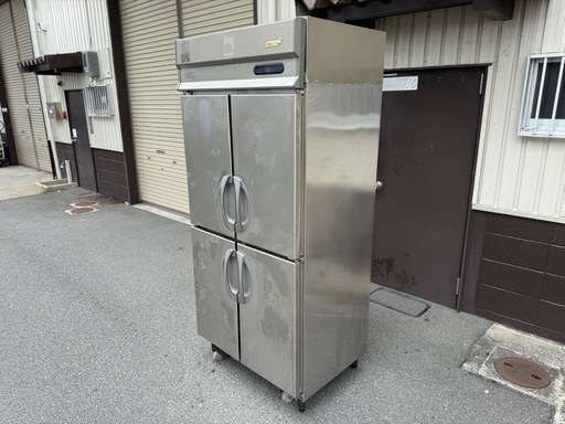 フクシマ　縦型冷凍１２９L　冷蔵庫４３６L　厨房　１００V　URN-091PM5 フクシマ業務用縦型冷凍129L冷蔵庫436L厨房飲食店