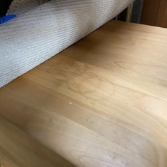 無垢材マガジンラック フラットタイプ扉 中古の画像