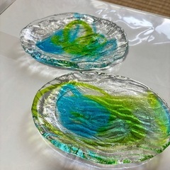 涼しげな食器セット夏にぴったり！の画像