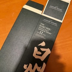 サントリー白州12年新品カートン

