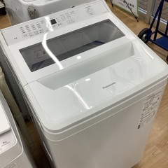 【トレファクマーケット久喜店】Panasonic　全自動洗濯機 8.0kg　2021年製