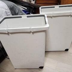 アスベル 連結 ゴミ箱2個セット の画像