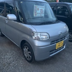 タント　49,000km 車検10月まで　キーレス　ナビ　TV 