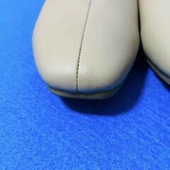 【良品 / Recipe】Vカットスクエア サイズ22cm フラット シュ－ズの画像