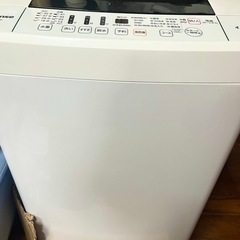 美品！洗濯機　Hisense 全自動電気洗濯機