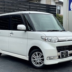 安心の総額表示！車検満たんダイハツタントカスタム禁煙車ドラレコ電動スライドドアの画像