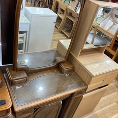 【トレファク高槻店】取りに来られる方限定！原川家具のドレッサーの...
