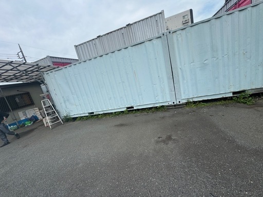 コンテナ　20フィート　2つ　2本　大容量　海上コンテナ　人気　便利 安い 格安　　 