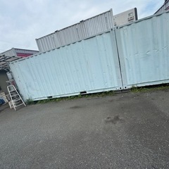コンテナ　20フィート　2つ　2本　大容量　海上コンテナ　人気　便利 安い 格安　　 の画像