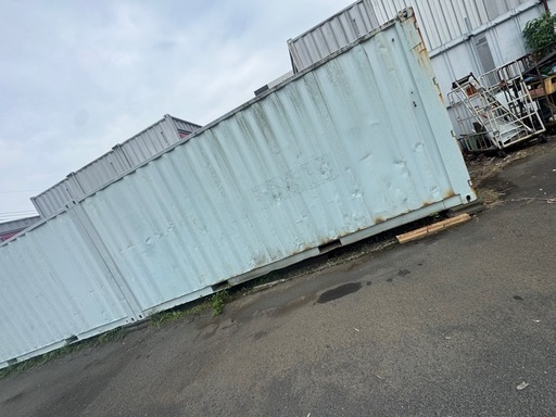 コンテナ　20フィート　2つ　2本　大容量　海上コンテナ　人気　便利 安い 格安