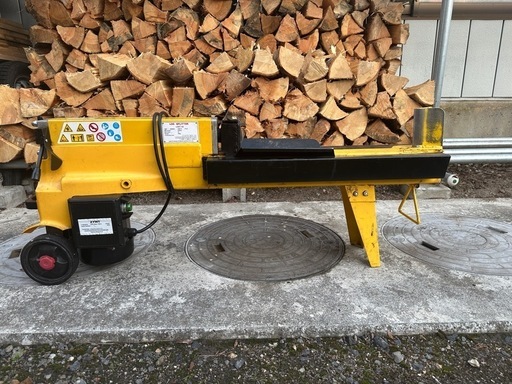 【お話し中】薪割り機